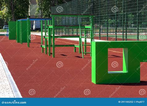 Obstacle Course on Training Stock Photo - Image of gymnastics, fitness ...