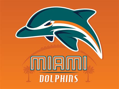 Miami Dolphins logo concept by Dan Blessing - Dribbble