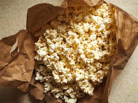 Microwave Brown Bag Popcorn Recipe