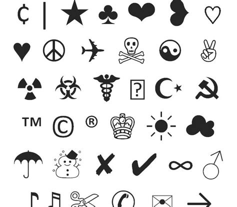 Aesthetic Symbols