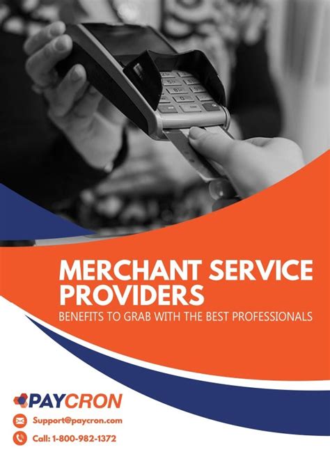 Merchant service providers: benefits to grab with the best professionals