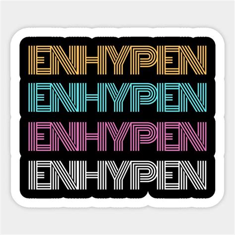 Enhypen by gkaz | Pop stickers, Printable stickers, Custom stickers