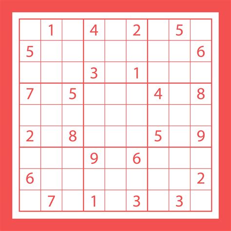 Printable Hard Sudoku Puzzles