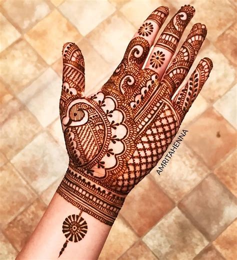 90+ Gorgeous Indian mehndi designs for hands this wedding season ...