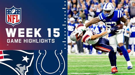 Patriots vs. Colts Week 15 Highlights | NFL 2021 - YouTube