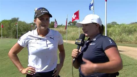 Lexi Thompson Round 2 Interview | The Ascendant LPGA | LPGA | Ladies ...