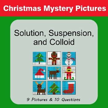 Christmas: Solution, Suspension, and Colloid - Science Quiz & Mystery ...