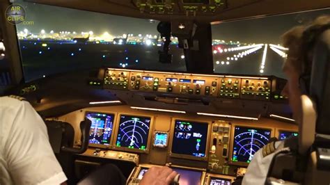 Boeing 777-300 - Take Off Cockpit View - Tokyo, Japan - YouTube