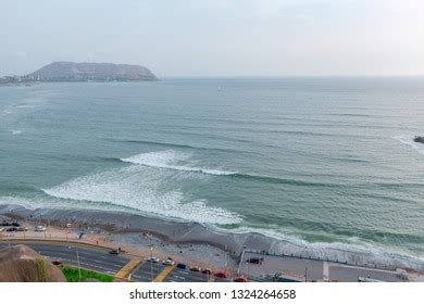 Beaches Coast Miraflores Lima Peru Stock Photo 1324264658 | Shutterstock