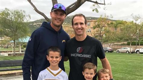 Drew Brees, Philip Rivers's Kids Compete in Flag Football