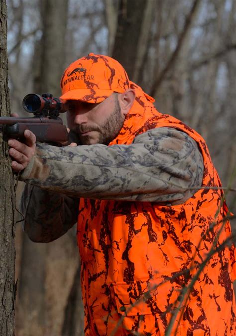 Orange Camo Vest | Blaze Orange Camo Vest | Natural Gear