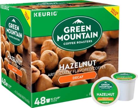 Green Mountain Coffee Decaf Hazelnut K-Cup Pods (48-Pack) 5000200536 ...