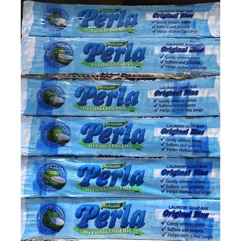 Perla Hypoallergenic Laundry Soap Bar 380g (95g x 4 bars) | Lazada PH