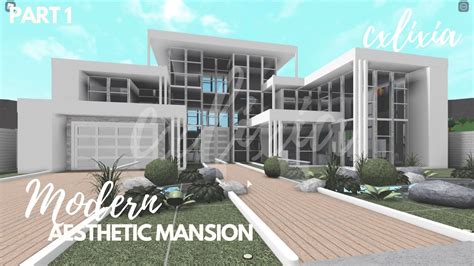 Roblox Bloxburg Modern Mansion