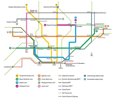 Events in toronto: This is what the TTC's future transit map looks like