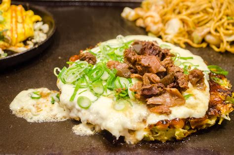 Okonomiyaki in Osaka | The Food Gallery