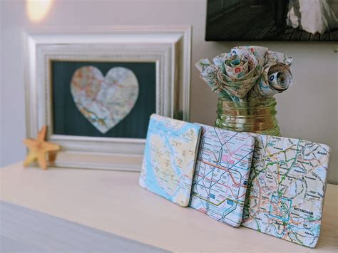 Pretty DIY Map Art: 6 Easy Projects You'll Love Making