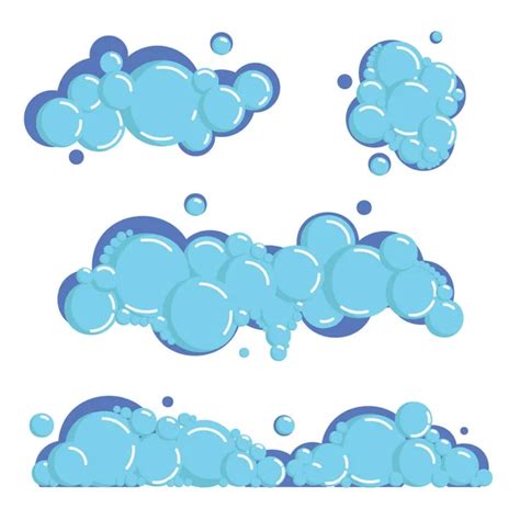 Illustration Soap Suds Bubbles Icon Image Laundry Service Stock Vector ...