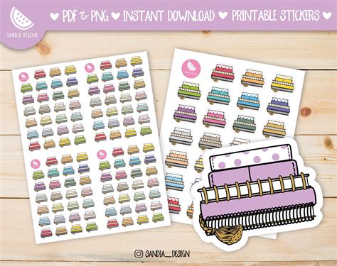 Printable Stickers Sheet Printable Planner Stickers. Doodle - Etsy in ...