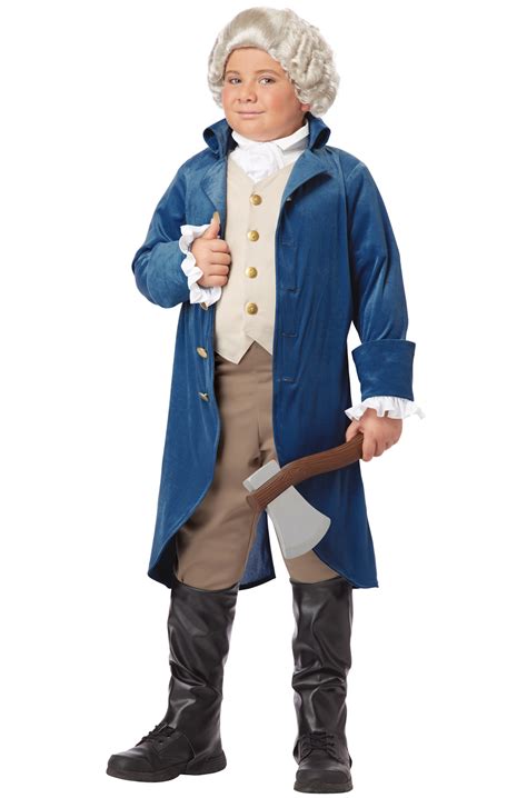 Presidents George Washington Thomas Jefferson Child Costume | eBay