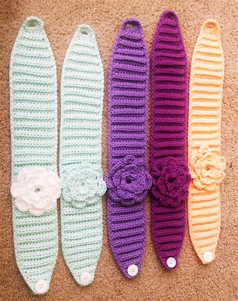 Sprinkles & Glitter: Flower Headband Crochet Pattern