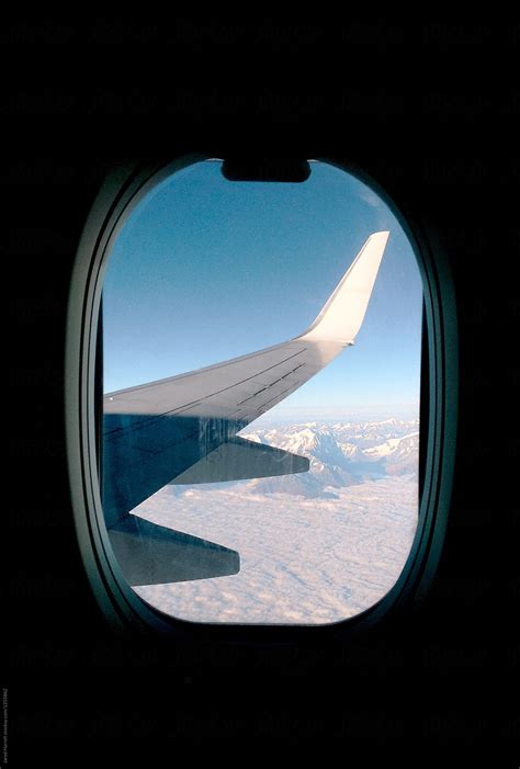 "Airplane Window View Of The Himalayas In Nepal." by Stocksy ...