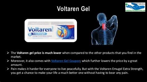 Voltaren Gel Coupon - Get Relief from Muscles Pain