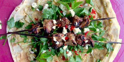 Barbecued Lamb Wrap Recipe - Great British Chefs