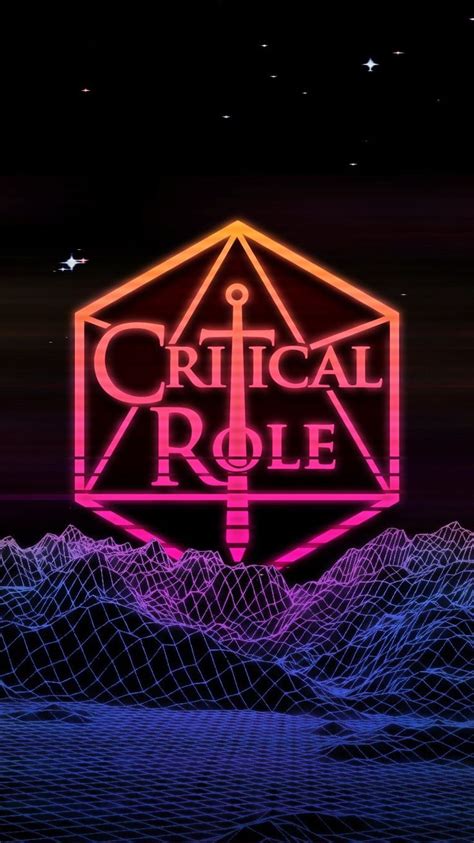 Critical Role 80’s inspired logo by @ArseQueef on Twitter | Critical ...