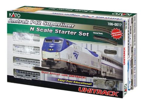 Buy Kato USA Model Train Products N Amtrak P42 Superliner Phase IVb ...