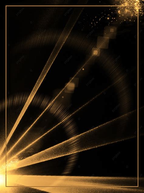 High Quality Black Gold Gradient Background Poster Wallpaper Image For ...