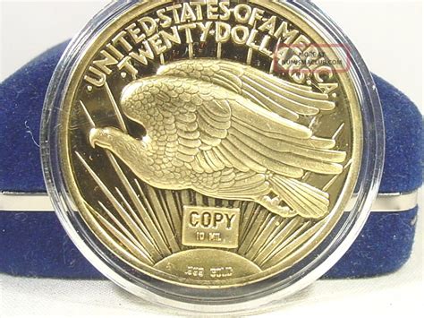 National Collector ' S 1933 Gold Double Eagle Proof Coin 10 Mil 24k Gold