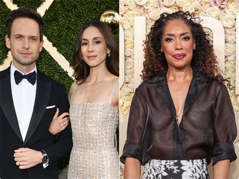 The 2024 Golden Globes Red Carpet Was One Big ‘Suits’ Reunion | Glamour