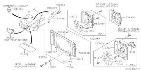 73210SC001 Genuine Subaru CONDENSER Assembly