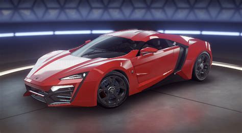 W Motors Lykan Hypersport - Asphalt 9 Legends Database & Car List