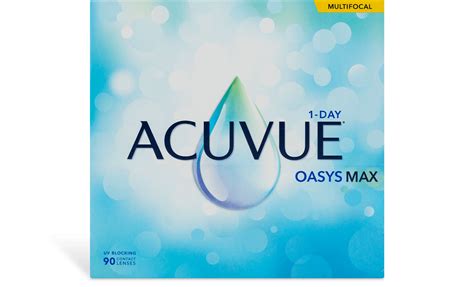 Acuvue Oasys Max 1-Day Multifocal Contact Lenses | 1-800 Contacts