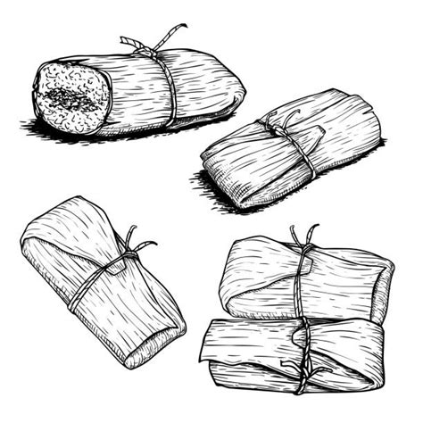 200+ Drawing Of The Tamales Stock Illustrations, Royalty-Free Vector ...