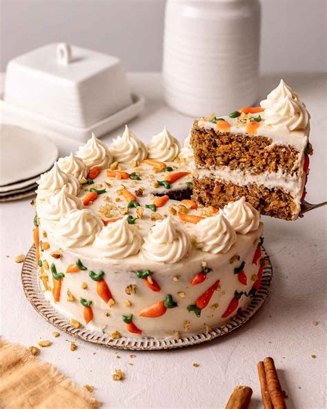 Vegan Carrot Cake - Rainbow Nourishments