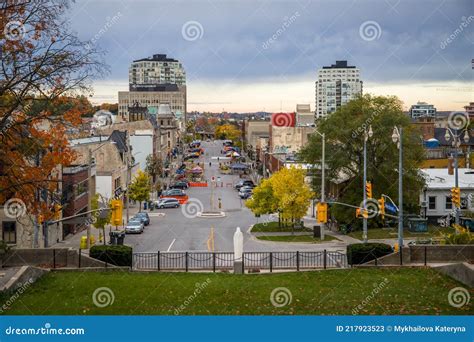 Guelph Downtown Landscape View. Ontario, Canada. Editorial Stock Photo ...