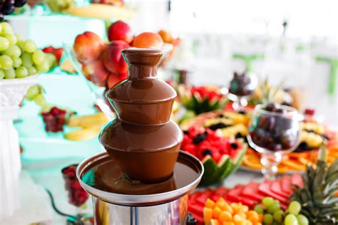 How to Use a Chocolate Fountain and Other FAQ's - Reventals Event Rentals