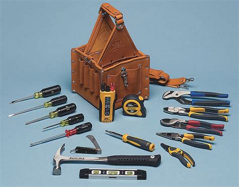 IDEAL, 16 Total Pcs, SAE, Electricians Tool Kit - 3KGW9|35-809 - Grainger