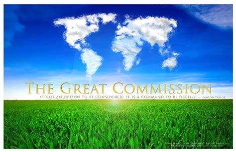 The Great Commission Poster – Help My Missions Conference