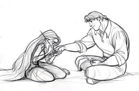 Tangled's Flynn Rider Concept Art Disney Sketches, Disney Drawings, Art ...