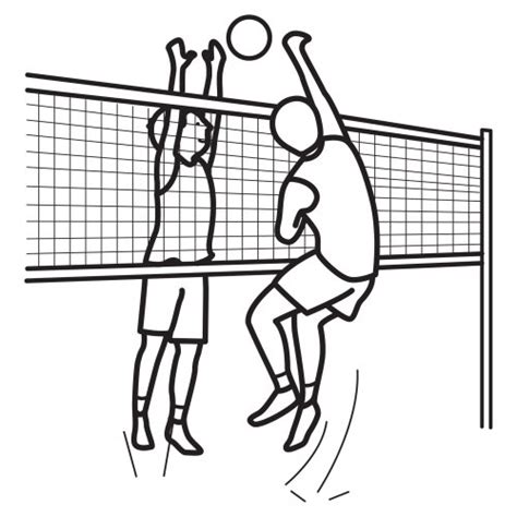 View Volleyball Coloring Pages PNG - coloring pages 2020