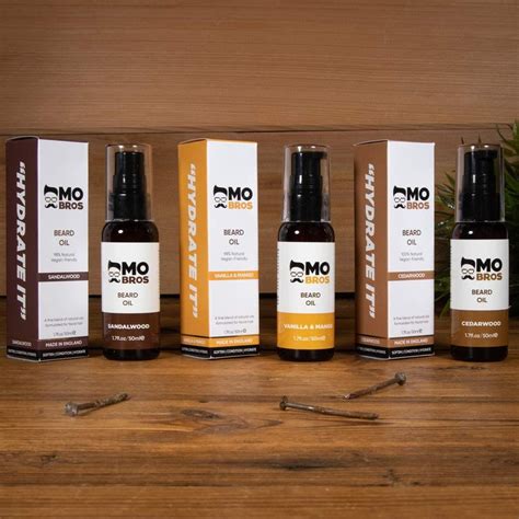 Mo Bro's Premium Beard Conditioning Oil 50ml With Argan and Vitamin E ...