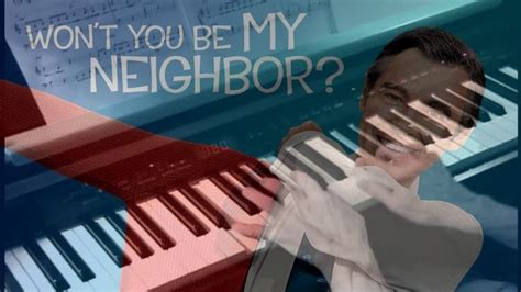 Won't You Be My Neighbor - Mister Rogers Neighborhood - Piano | Mister ...