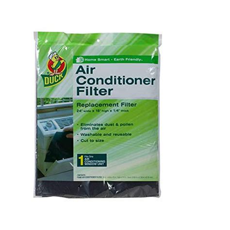 Air Conditioner Filter Replacement 24" wide x 15" high x 1/4" thick- 2 ...