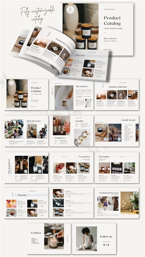 Editable Line Sheet Template Canva | Product Prizing Catalog | Display ...