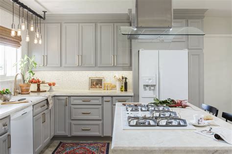 Gray Walls White Cabinets Photos Ideas Houzz