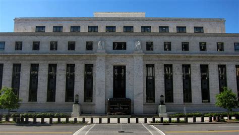 North facade of the Eccles Building, headquarters of the Federal ...